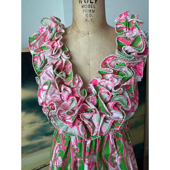 Lilly Pulitzer Backless Empire Waist Dress XS/S - Picture 4 of 13